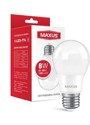 Led лампа maxus a55 8w 4100k 220v e27 (1-led-774)