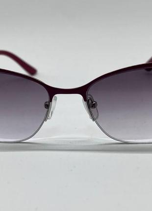 Жіночі коригуючі тоновані окуляри напівобідкові3 фото