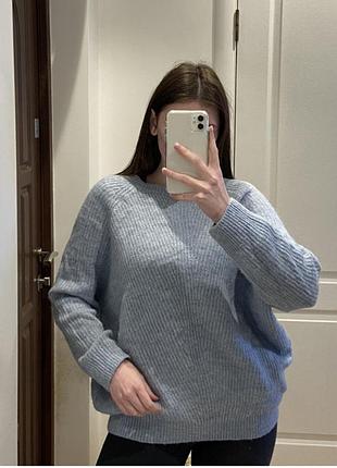 Свитер с шерсти и альпаки