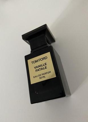 Духи унісекс tom ford vanille fatale 50 ml том форд ваніль фаталь