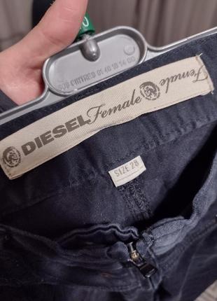 Diesel джинсы брюки, черные, размер 282 фото