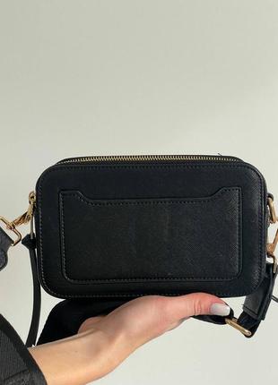 Новинка жіноча сумочка marc jacobs black/gold3 фото