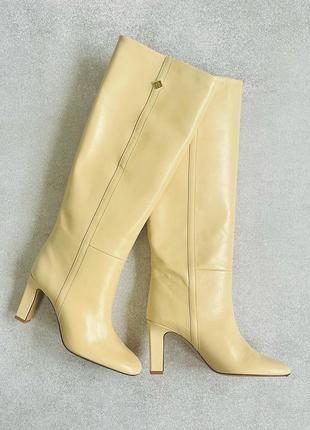 Кожаные сапоги 425€ sandro paris 38р. оригинал