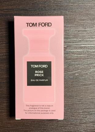60 мл міні парфум tom ford rose prick (унісекс) парфуми том форд розе прік тестер