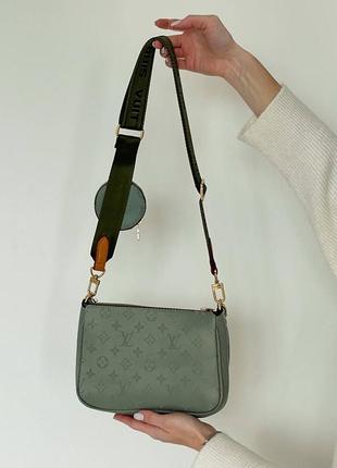 Новинка колекції жіноча сумочка multi khaki5 фото