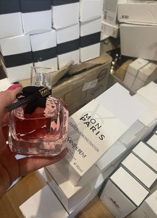 Yves saint laurent mon paris 90 ml. - парфумована вода - жіночий - ( tester )