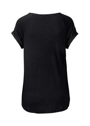 Стильна блуза в горошки з тканої вставкою від tchibo (німеччина), розміри наші: 42-46 (36/38 євро)3 фото