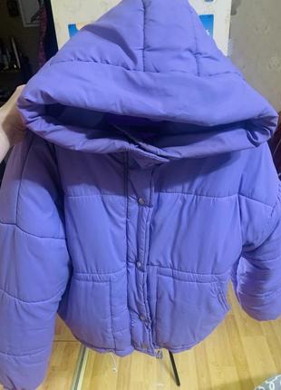 Зима! тёплый пуховик!