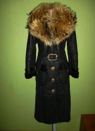 Стильна натуральна дублянка