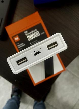 Xiaomi powerbank 20000 mah2 фото