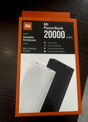 Xiaomi powerbank 20000 mah