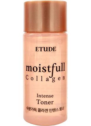 Увлажняющий тонер для лица на основе морского коллагена etude house wonder pore intense toner