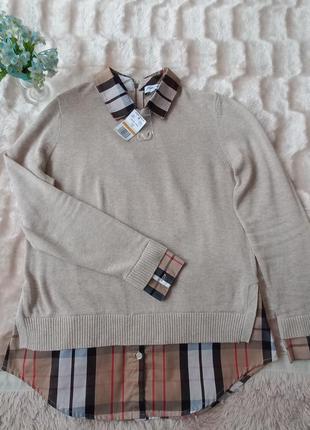 Кофта светер сорочка foxcroft розм.ps