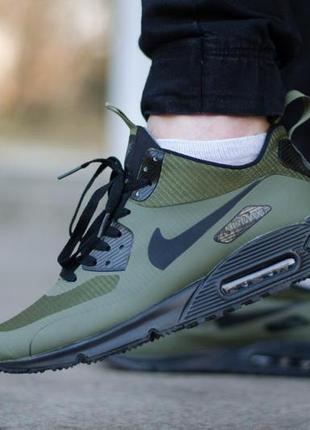 Чоловічі кросівки nike air max termo green / smb