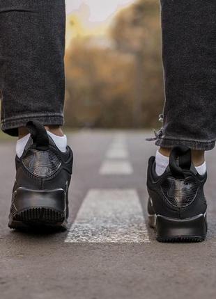 Чоловічі кросівки nike air max 90 mid ultra termo black / smb5 фото