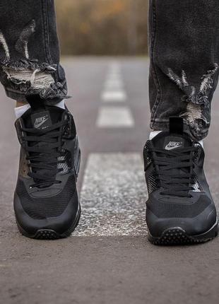 Чоловічі кросівки nike air max 90 mid ultra termo black / smb7 фото