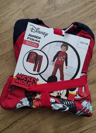 Дитяча піжама мікі маус disney, р.122-128