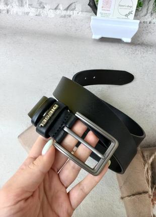 Чоловічий шкіряний пояс ремінь