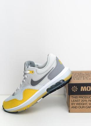 Кросівки nike air max motif grey/yellow trainers 42 розмір5 фото