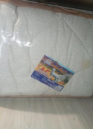 Одеяло стеганое бязь/овечья шерсть ярослав 140х205, одеяло шерстяное стёганое6 фото
