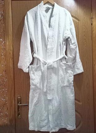 Качественный махровый халат, коттон,48-54разм, германия.