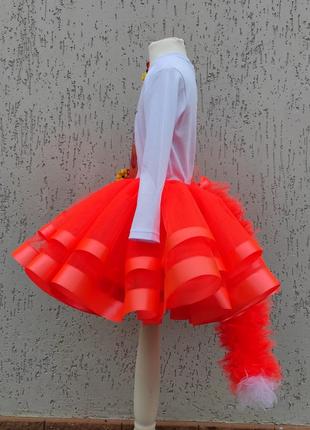 Костюм лисички вбрання лисиці карнавальний костюм лисички4 фото
