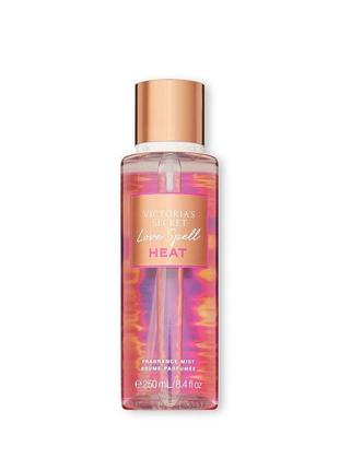 Мист парфюмированный спрей victoria's secret fragrance mist love spell heat