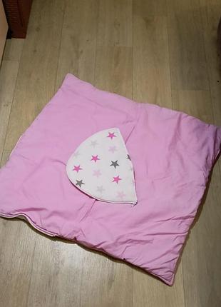 Конверт одіяло на виписку новонародженого