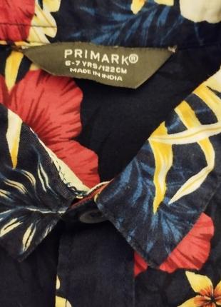 Сорочка теніска бавовна для хлопчика 6-7рокіа,ріст 122см від primark6 фото