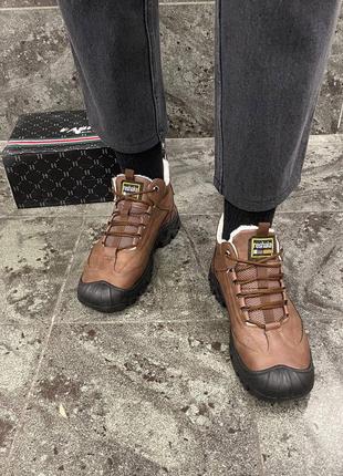 🎉 мужские зимние ботинки отвинное качество8 фото
