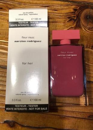 Narciso rodriguez fleur musc for her 100 ml. - парфумована вода - жіночий - тестер