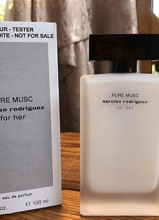 Narciso rodriguez pure musc 100 ml. - парфумована вода - жіночий - ( тестер )