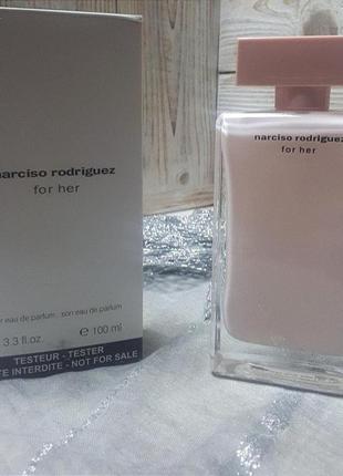 Narciso rodriguez for her 100 ml. - парфумована вода - жіночий - ( tester )