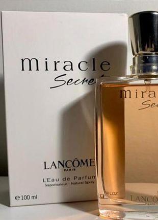 Lancome miracle secret 100 ml. - парфумована вода - жіночий - тестер1 фото