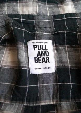 Рубашка в клетку pull&bear2 фото