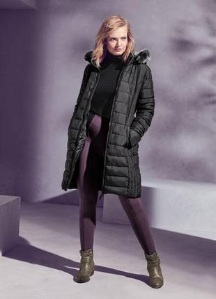 Зимняя куртка для женщины esmara 362839 xs черный 726457 фото