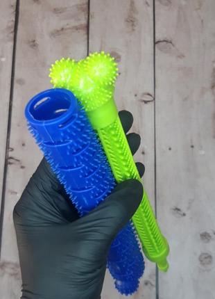 Зубна щітка для собак chewbrush самоочищається (оригінальні фото)2 фото