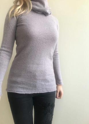 Лавандовий ніжний светр2 фото