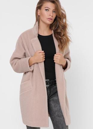 Пальто oversizes x-woyz р.44(м,л). шерсть!