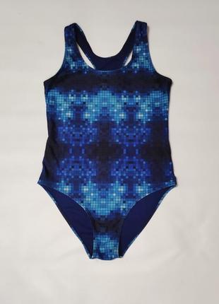 Blu спортивный сдельный, слитный купальник