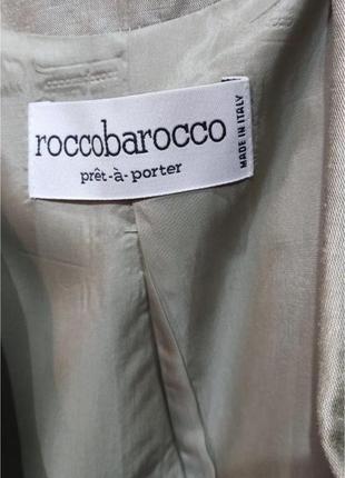 Стильный винтажный костюм pret-a-porter roccobarocco мини юбка пиджак жакет6 фото