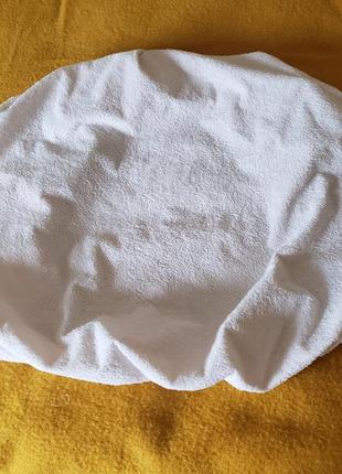 George белый махровый водонепроницаемый наматрасник для детской кроватки1 фото