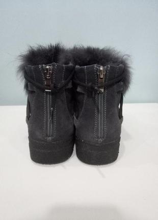 Зимние женские ботинки 38р натурал2 фото