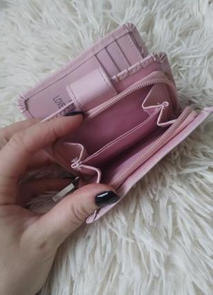 Ніжний маленький зручний кошильок шкіряний гаманець real leather3 фото