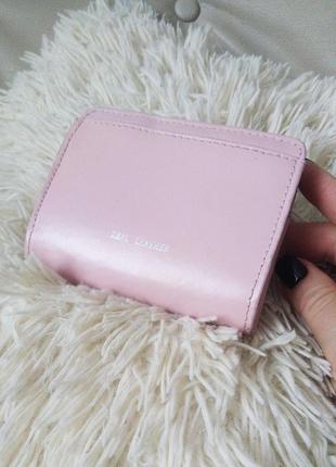 Ніжний маленький зручний кошильок шкіряний гаманець real leather2 фото
