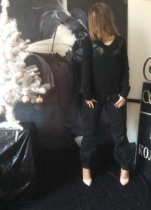 Kontatto кофта комбінована в'язаний трикотаж з текстилем