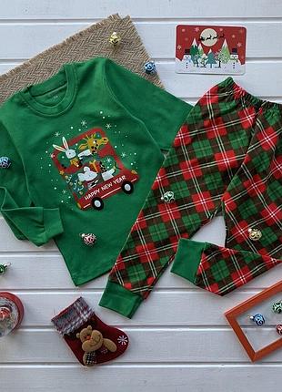 Детская новогодняя пижама детская