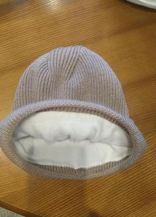 Зимова тепла шапка3 фото