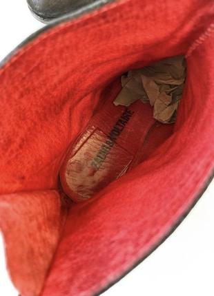 Шкіряні козаки ботинки чоботи zadig & voltaire2 фото