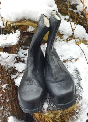 26/27 см, утеплённые рабочие ботинки защитные как dunlop сапоги зимние5 фото